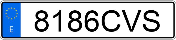 Numer rejestracyjny 8186CVS posiada MITSUBISHI L 200