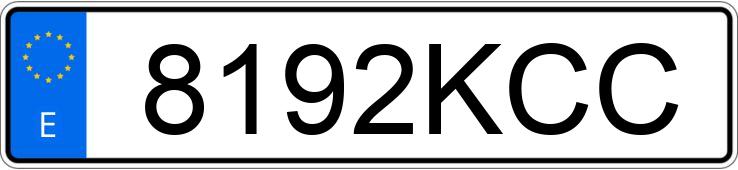 Numer rejestracyjny 8192KCC posiada MAZDA MX-5 Numer rejestracyjny 8192KCC posiada MAZDA MX-5