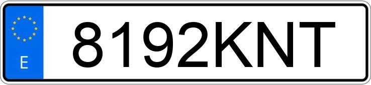 Numer rejestracyjny 8192KNT posiada FIAT TIPO Numer rejestracyjny 8192KNT posiada FIAT TIPO