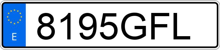 Numer rejestracyjny 8195GFL posiada OPEL CORSA Numer rejestracyjny 8195GFL posiada OPEL CORSA