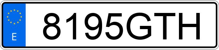 Numer rejestracyjny 8195GTH posiada OPEL INSIGNIA