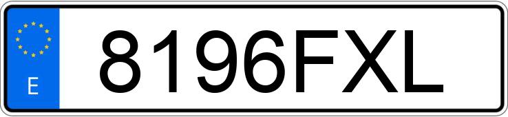 Numer rejestracyjny 8196FXL posiada MERCEDES ACTROS Numer rejestracyjny 8196FXL posiada MERCEDES ACTROS