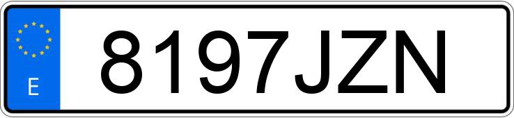 Numer rejestracyjny 8197JZN posiada VOLKSWAGEN TIGUAN 2.0 TDI 115 BLACK & WHITE Numer rejestracyjny 8197JZN posiada VOLKSWAGEN TIGUAN 2.0 TDI 115 BLACK & WHITE