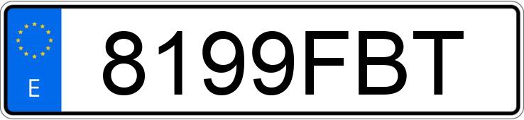 Numer rejestracyjny 8199FBT posiada KIA CERATO Numer rejestracyjny 8199FBT posiada KIA CERATO