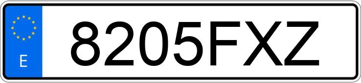 Numer rejestracyjny 8205FXZ posiada BMW SERIE 3 Numer rejestracyjny 8205FXZ posiada BMW SERIE 3