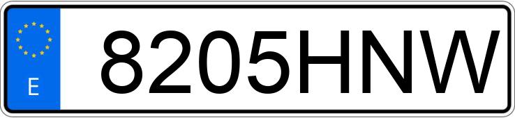 Numer rejestracyjny 8205HNW posiada LAND ROVER RANGE ROVER EVOQUE Numer rejestracyjny 8205HNW posiada LAND ROVER RANGE ROVER EVOQUE