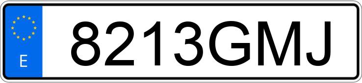 Numer rejestracyjny 8213GMJ posiada SEAT LEON Numer rejestracyjny 8213GMJ posiada SEAT LEON