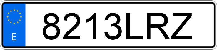 Die Registrierungsnummer 8213LRZ hat NISSAN MICRA