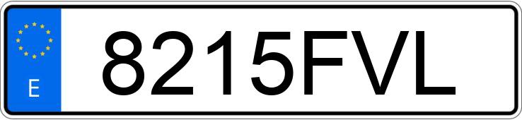 Numer rejestracyjny 8215FVL posiada GILERA NEXUS 250