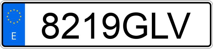 Numer rejestracyjny 8219GLV posiada HYUNDAI I30