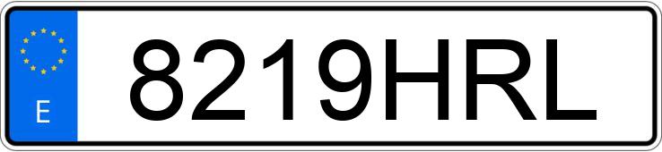 Numer rejestracyjny 8219HRL posiada AUDI Q3 Numer rejestracyjny 8219HRL posiada AUDI Q3