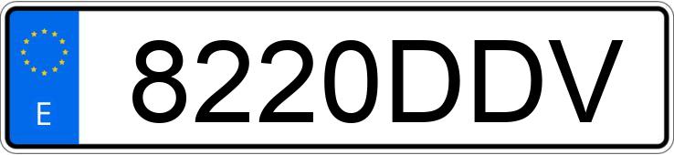 Numer rejestracyjny 8220DDV posiada RENAULT SCENIC Numer rejestracyjny 8220DDV posiada RENAULT SCENIC