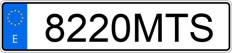 Numer rejestracyjny 8220MTS posiada BMW SERIE 2