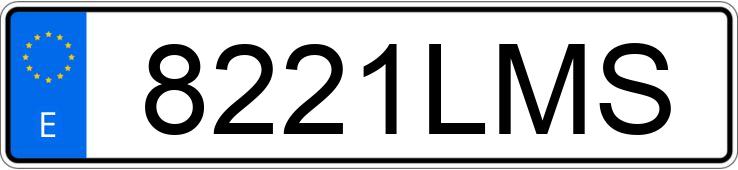 Numer rejestracyjny 8221LMS posiada MERCEDES CLA (118)