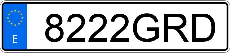 Numer rejestracyjny 8222GRD posiada RENAULT TRAFIC Numer rejestracyjny 8222GRD posiada RENAULT TRAFIC