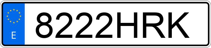 Numer rejestracyjny 8222HRK posiada MERCEDES CLA (117) Numer rejestracyjny 8222HRK posiada MERCEDES CLA (117)