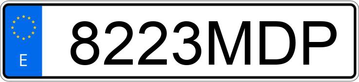 Numer rejestracyjny 8223MDP posiada NISSAN JUKE