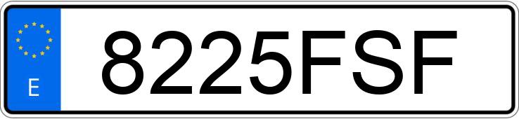 Numer rejestracyjny 8225FSF posiada OPEL VECTRA Numer rejestracyjny 8225FSF posiada OPEL VECTRA