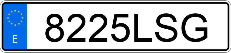 Numer rejestracyjny 8225LSG posiada MV AGUSTA SUPERVELOCE Numer rejestracyjny 8225LSG posiada MV AGUSTA SUPERVELOCE