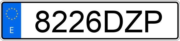 Numer rejestracyjny 8226DZP posiada AUDI A4 Numer rejestracyjny 8226DZP posiada AUDI A4