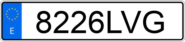 Numer rejestracyjny 8226LVG posiada NISSAN MICRA