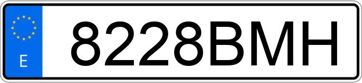 Numer rejestracyjny 8228BMH posiada CITROEN SAXO Numer rejestracyjny 8228BMH posiada CITROEN SAXO