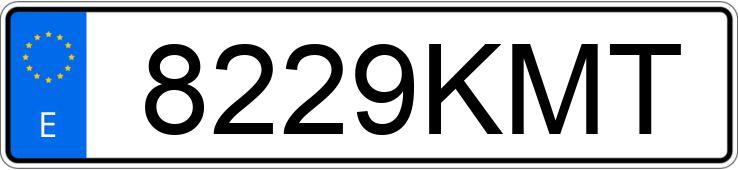 Numer rejestracyjny 8229KMT posiada KIA SPORTAGE