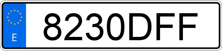 Numer rejestracyjny 8230DFF posiada RENAULT MEGANE Numer rejestracyjny 8230DFF posiada RENAULT MEGANE