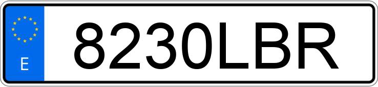 Numer rejestracyjny 8230LBR posiada ALFA ROMEO STELVIO