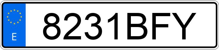 Numer rejestracyjny 8231BFY posiada FORD MONDEO Numer rejestracyjny 8231BFY posiada FORD MONDEO