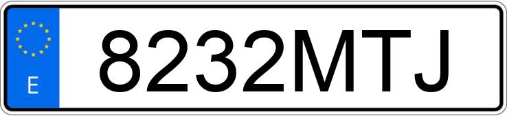 Numer rejestracyjny 8232MTJ posiada CITROEN BERLINGO