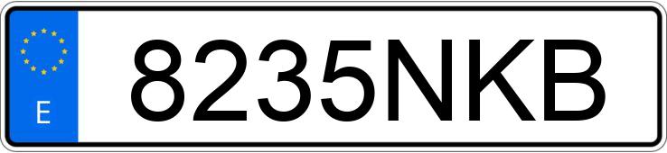 Numer rejestracyjny 8235NKB posiada OPEL MOKKA