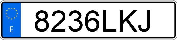 Numer rejestracyjny 8236LKJ posiada DS DS3 CROSSBACK