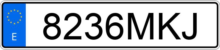 Numer rejestracyjny 8236MKJ posiada SEAT IBIZA Numer rejestracyjny 8236MKJ posiada SEAT IBIZA