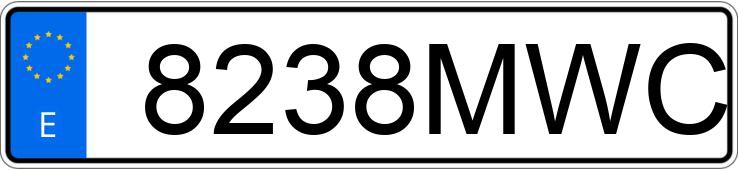 Numer rejestracyjny 8238MWC posiada RENAULT KERAX Numer rejestracyjny 8238MWC posiada RENAULT KERAX