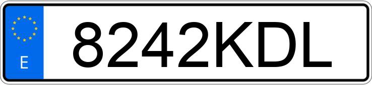 Numer rejestracyjny 8242KDL posiada FIAT PUNTO Numer rejestracyjny 8242KDL posiada FIAT PUNTO