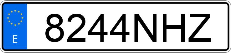 Numer rejestracyjny 8244NHZ posiada DACIA SANDERO Numer rejestracyjny 8244NHZ posiada DACIA SANDERO