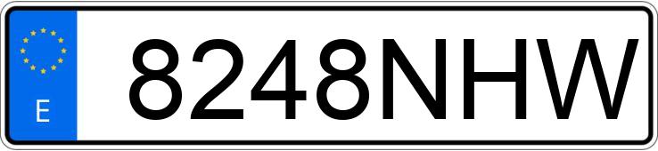 Numer rejestracyjny 8248NHW posiada VOLKSWAGEN ID.3 Numer rejestracyjny 8248NHW posiada VOLKSWAGEN ID.3