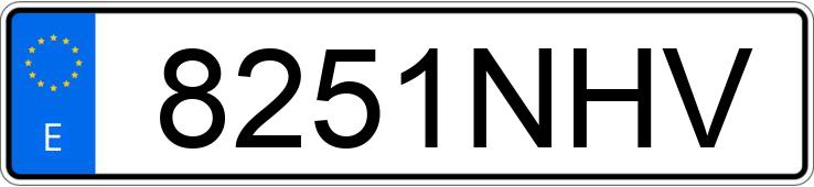 Numer rejestracyjny 8251NHV posiada AUDI A5 SPORTBACK Numer rejestracyjny 8251NHV posiada AUDI A5 SPORTBACK