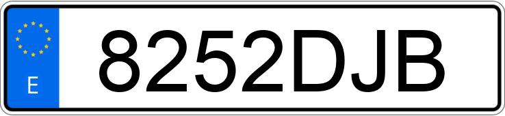 Numer rejestracyjny 8252DJB posiada VOLVO FH12 Numer rejestracyjny 8252DJB posiada VOLVO FH12