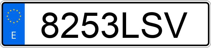 Le numéro d’enregistrement 8253LSV a AUDI A5 40 TDI S-TRONIC ADVANCED