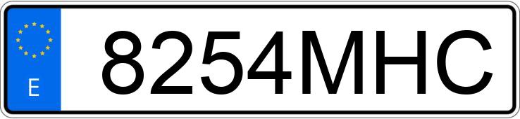 Numer rejestracyjny 8254MHC posiada BMW SERIE 4 Numer rejestracyjny 8254MHC posiada BMW SERIE 4