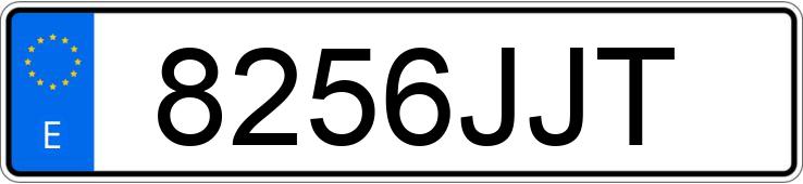 Numer rejestracyjny 8256JJT posiada FORD TRANSIT F 2.2TDCI 125 310L3H2 AMBIENTE FWD