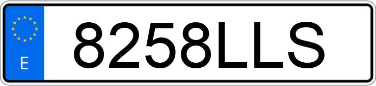 Numer rejestracyjny 8258LLS posiada CITROEN BERLINGO