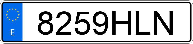 Numer rejestracyjny 8259HLN posiada RENAULT MEGANE Numer rejestracyjny 8259HLN posiada RENAULT MEGANE