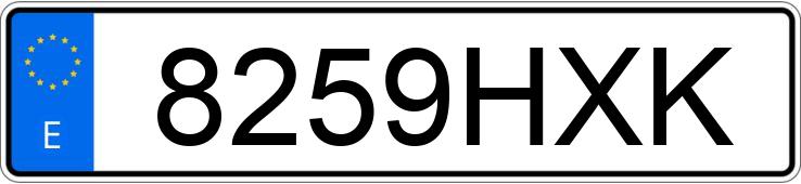 Numer rejestracyjny 8259HXK posiada CITROEN C5 Numer rejestracyjny 8259HXK posiada CITROEN C5