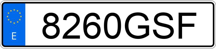 Numer rejestracyjny 8260GSF posiada NISSAN QASHQAI+2