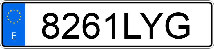 Numer rejestracyjny 8261LYG posiada PEUGEOT 2008