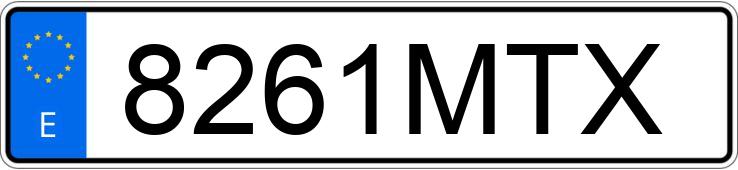 Numer rejestracyjny 8261MTX posiada RENAULT CLIO LIMITED 1.5 DCI 75 ENERGY