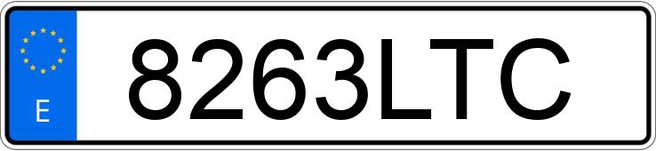Numer rejestracyjny 8263LTC posiada CUPRA LEON Numer rejestracyjny 8263LTC posiada CUPRA LEON